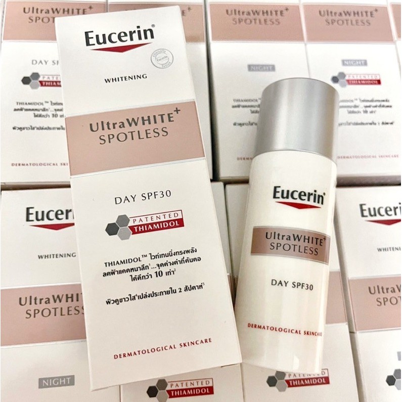 [TEM CTY] EUCERIN UltraWhite Spotless SPF30 Day Fluid 50mL - Kem Dưỡng Trắng Da Ban Ngày Chống Nắng