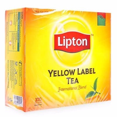 Trà Lipton Nhãn Vàng 100 gói x 2g