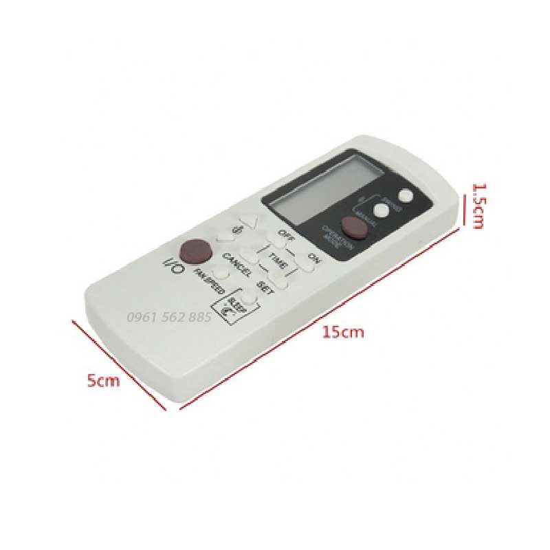 Điều Khiển Remote Máy Lanh GALANZ Mẫu 1- Bảo Hành Đổi Mới