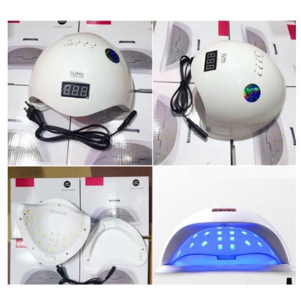 MÁY HƠ GEL SUN 5 UV/LED TEM XANH CHÍNH HÃNG ( BẢO HÀNH 3 THÁNG ...