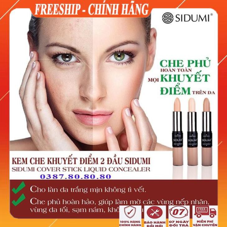 [ Freeship - HÀNG SIÊU CAO CẤP ] Kem che khuyết điểm sidumi đa năng thần thánh/ Kem che khuyết điểm cho nam nữ siêu đẹp