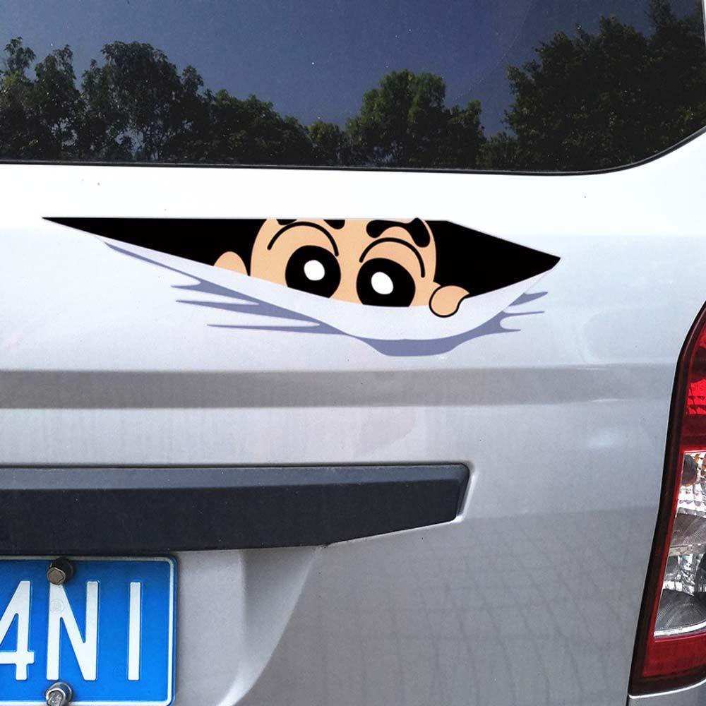 Sticker Dán Xe Hơi Chống Trầy Xước Hình Nhân Vật Hoạt Hình VANES1 DIY