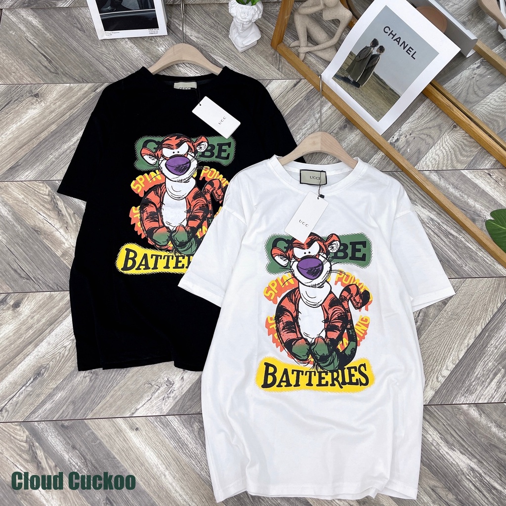 Áo Thun Hổ Hoạt Hình Chất Cotton Mềm Mát Mịn - Mã Số: P26072