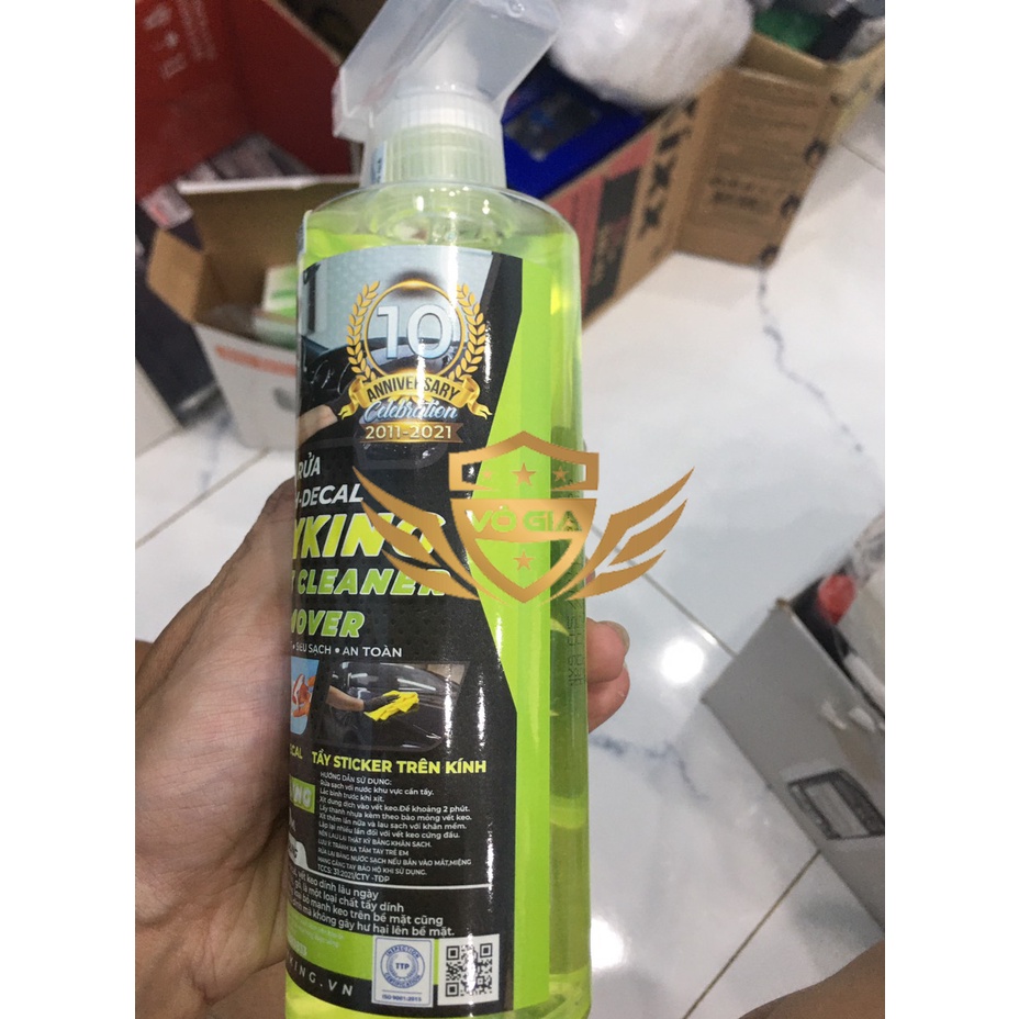 SPRAYKING ADHESIVE CLEANER DUNG DỊCH TẨY KEO , BĂNG DÍNH , KEO DECAL