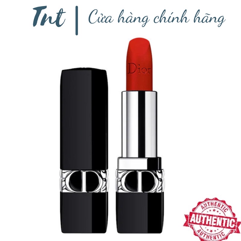 Son môi Lì Dior Rouge Cao Cấp Sang Trọng fullsize 3.5g