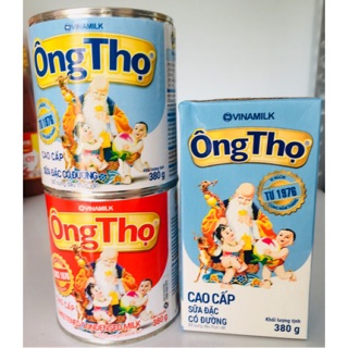 Sữa đặc ông thọ hộp giấy & lon 380g