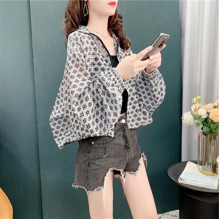 Áo Khoác Chống Nắng Cao Cấp Mỏng Có Khóa Kéo Thời Trang Mùa Hè 2022 Phong Cách Mới Cho Nữ