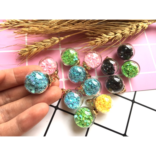 Hạt chứa sao/phụ kiện vòng tay/ khuyên tai