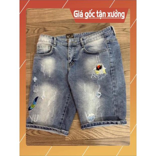 [ĐẸP HƠN NGƯỜI YÊU CŨ !!!] Quần short jean ,Quần short nam rách cao cấp đẹp giá rẻ TCSM 2412  ྇