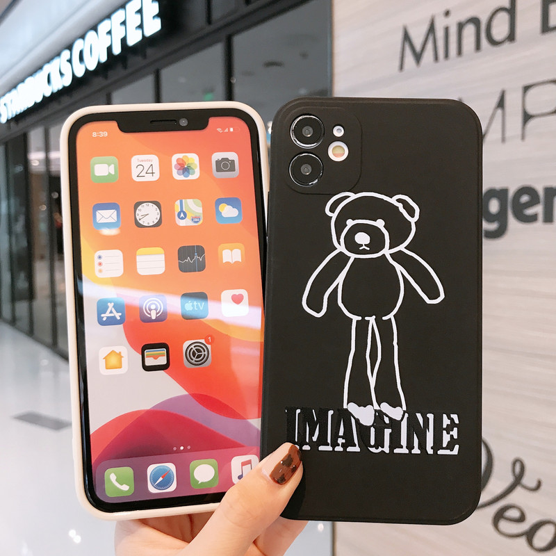 Ốp điện thoại TPU silicon hoạt hình cho iPhone X XS XR XSMAX 6 6s 6 plus 7 8 plus 11 11pro 11promax 12 12pro 12promax