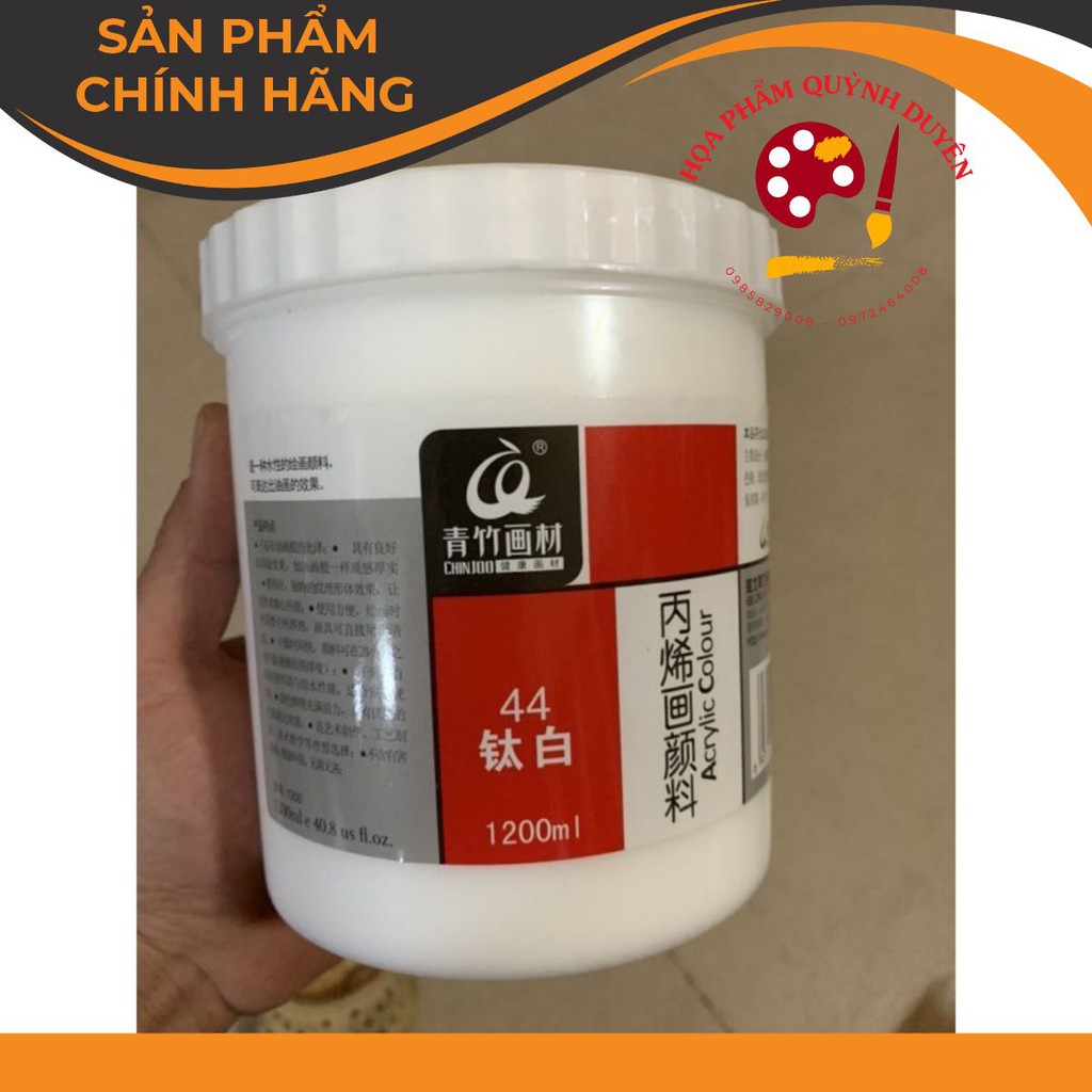 ACRYLIC CHINJOO 3D TRẮNG- 1200ml