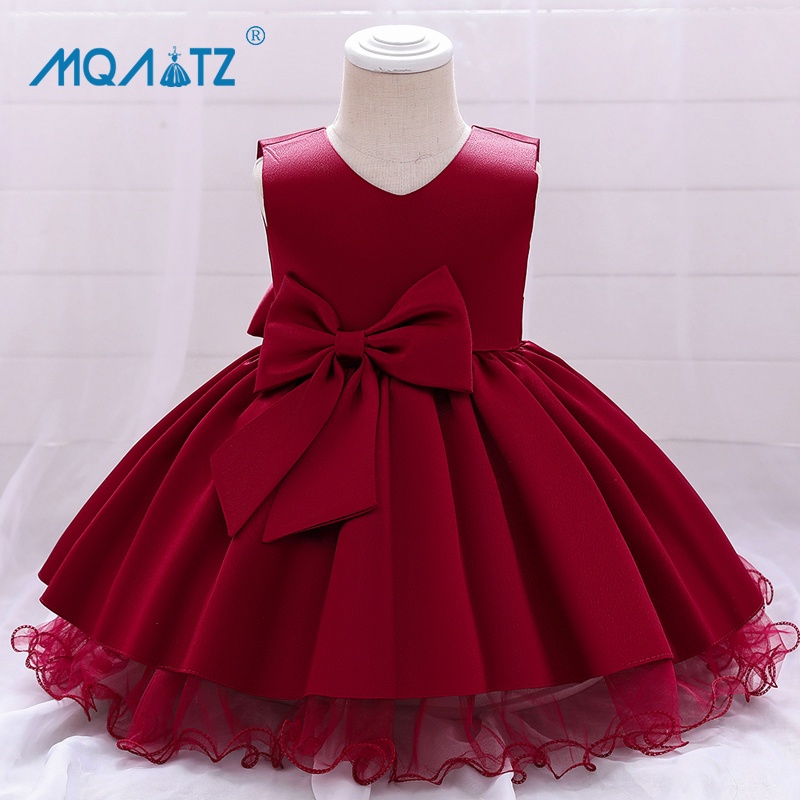 Mqatz Đầm tutu Công Chúa Tay Ngắn Phối Ren Dễ Thương Cho Bé Gái 1-5 Tuổi L1989Z