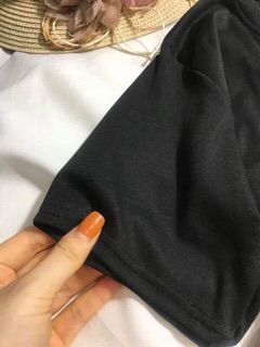 Váy cotton phối đuôi cá