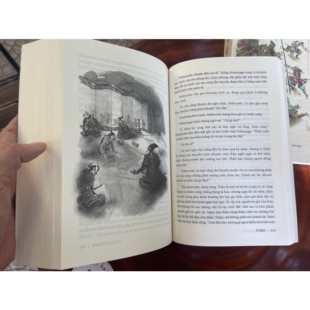 Sách-(Boxset 2 tập kèm tranh in màu) Taiko Trăm năm một giấc cơ đồ - Huy Hoàng Books