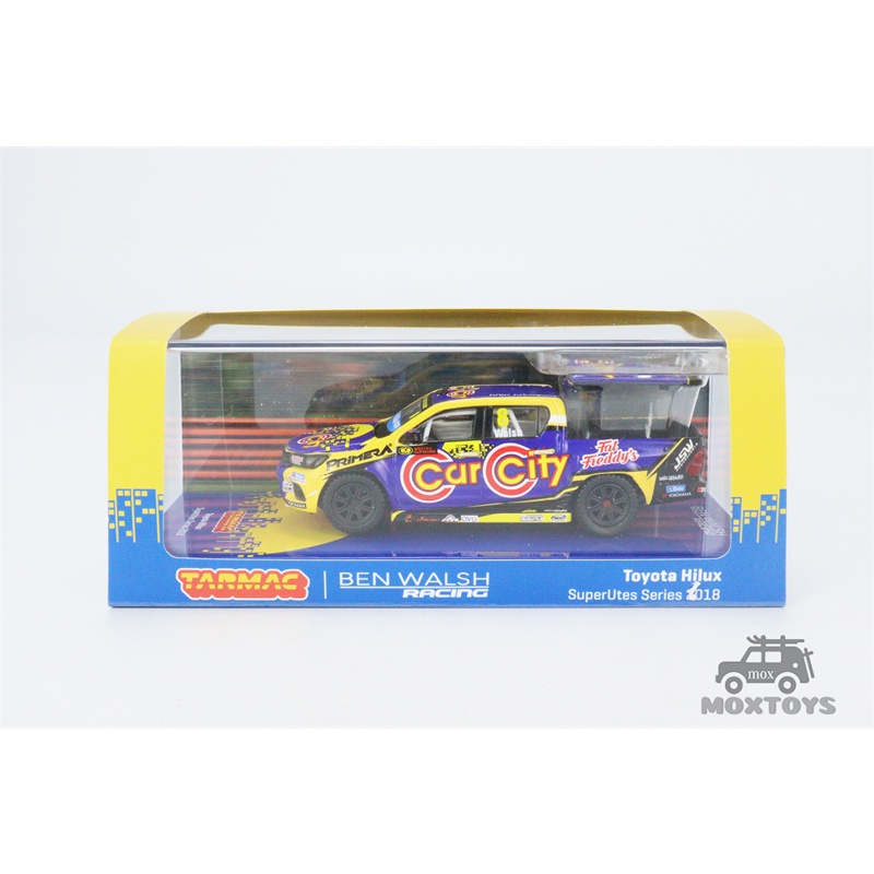TARMAC WORKS Mô Hình Xe Hơi Toyota Hilux SuperUtes Series 2018 Tỉ Lệ 1:64