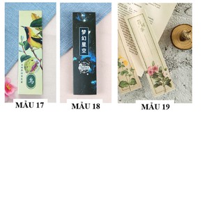 Bộ 30 Bookmark, Đánh Dấu Cổ Phong Thủy Mặc