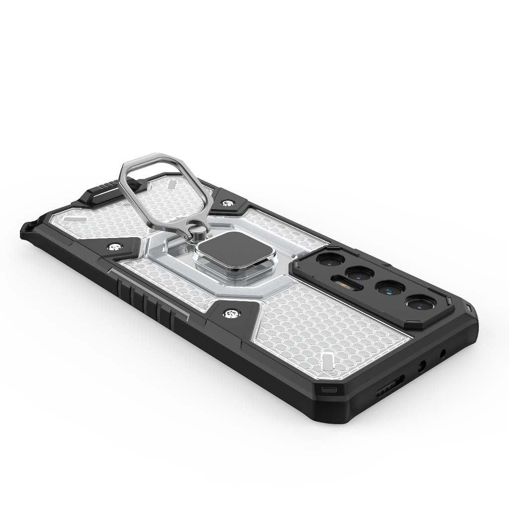 Ốp lưng Xiaomi Mi 10s / Xiaomi 12 / 12x tổ Ong Iring không gian mới chống sốc giá đỡ xem phim