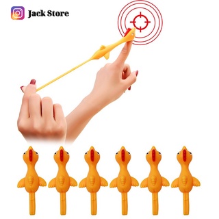 Đồ chơi bắn gà vui nhộn, ná bắn gà cao su silicon, gà dính tường chất liệu an toàn không độc hại