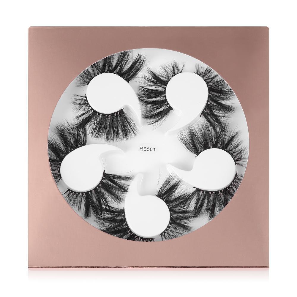 MIH Lông Mi Giả Bằng Lông Chồn Nhân Tạo Handmade Dành Cho Trang Điểm Mắt