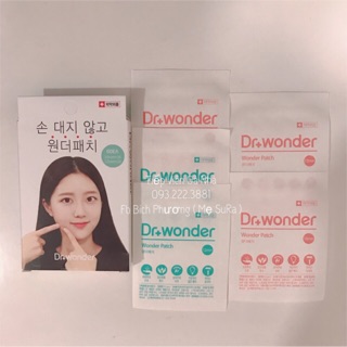 {CóSẵn-TiếpViênMuaDutyHàn} Miếng dán mụn - hút còi mụn Dr Wonder Anti Spot Patch 60 miếng