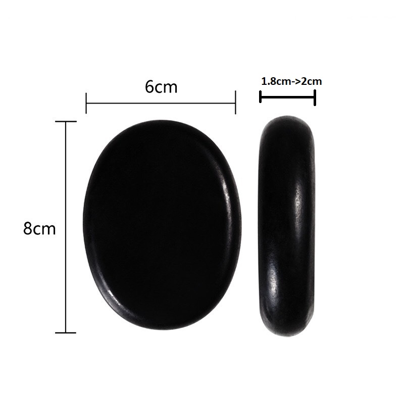 Đá Nóng Massage Cao Cấp Đã Thông Kinh Lạc Đá Núi Lửa Mát Xa Body