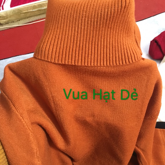 Áo Len Trơn Cho Nữ Cổ Bẻ