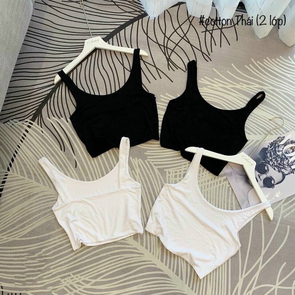 Áo ba lỗ thái 2 lớp chất đẹp