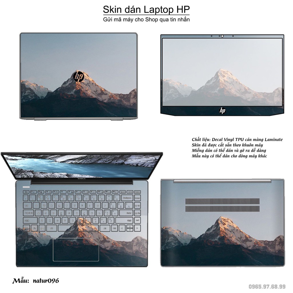 Skin dán Laptop HP in hình thiên nhiên _nhiều mẫu 5 (inbox mã máy cho Shop)