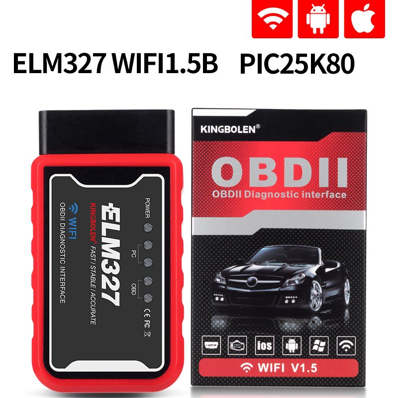 MÁY ĐỌC LỖI Ô TÔ THÔNG MINH ELM 327 WIFI