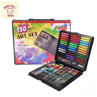  Hộp màu 150 chi tiết đầy đủ màu sắc màu mực mịn và nét an toàn cho bé  giá tốt nhất  . 