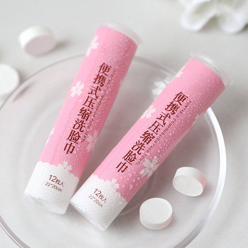 XIXI Set 12 khăn nén cotton sử dụng một lần tiện lợi khi đi du lịch
 | BigBuy360 - bigbuy360.vn