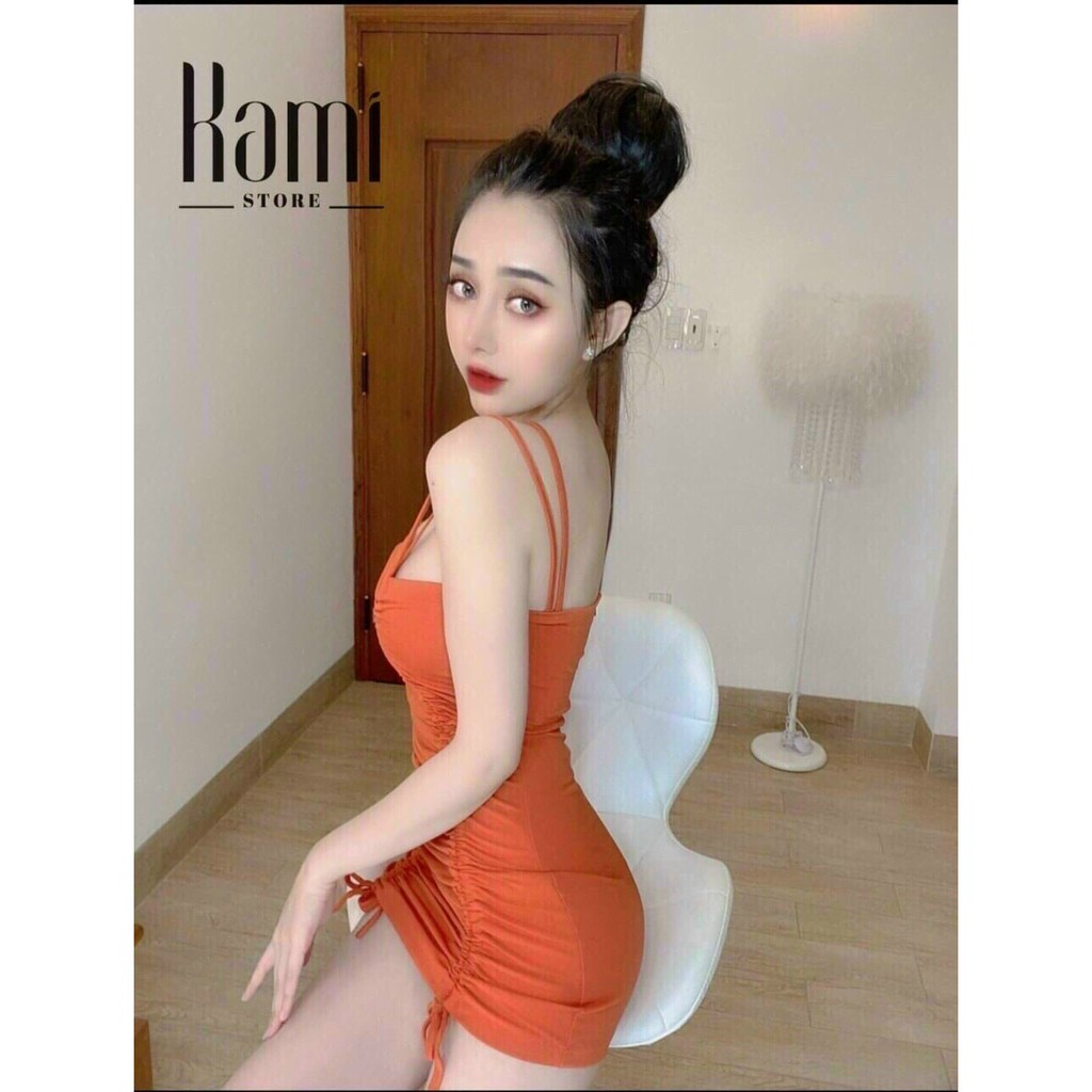 ĐẦM BODY RÚT DÂY HAI BÊN