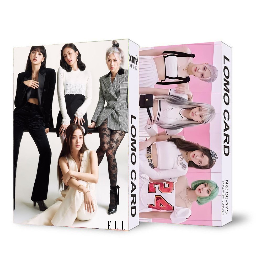 Ảnh lomo IN HÌNH BLACKPINK LISA JENNIE JISOO ROSÉ idol thần tượng kpop 30 tấm