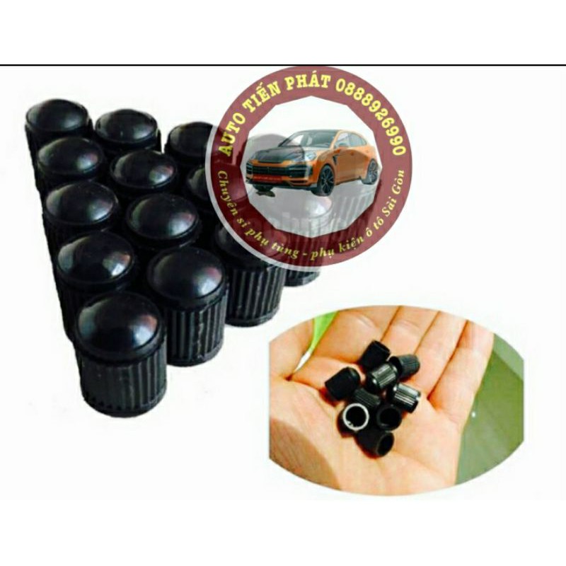 10 nút nhựa đậy van bánh xe ô tô - xe máy