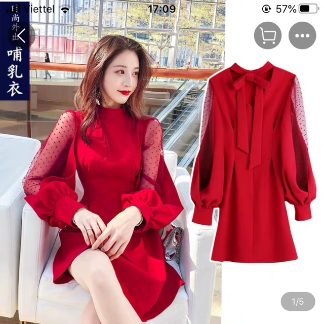 Đầm tiểu thư sang chảnh