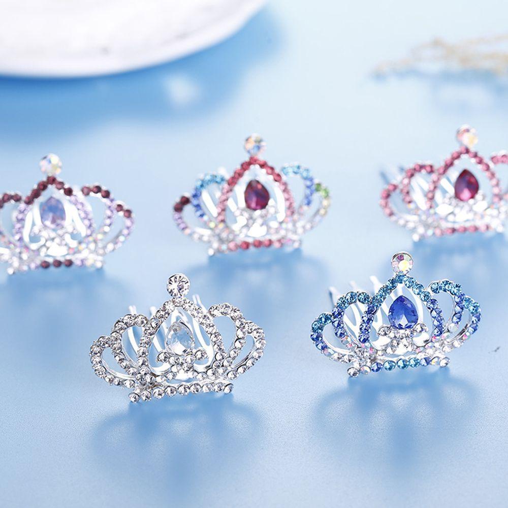 JARRED Lược Cài Tóc Hình Vương Miện Mini Dễ Thương