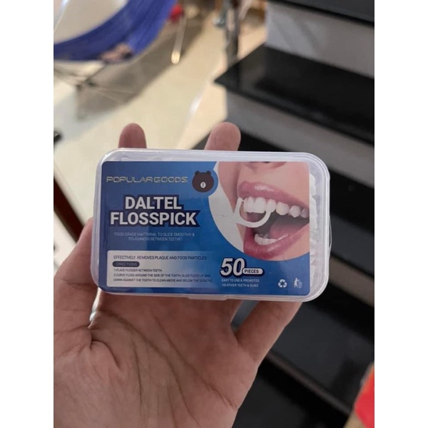 Tăm chỉ nha khoa - 1 hộp / 50 que