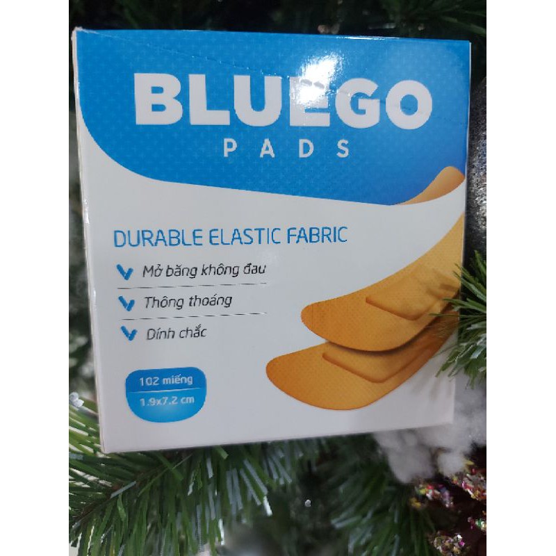 Băng keo cá nhân Bluego (102 miếng/hộp)