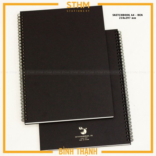 Sổ tay vẽ - Sketchbook - 130gsm - 50 tờ - STHM stationery