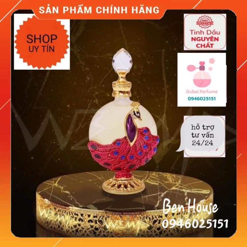 Tinh Dầu Nước Hoa Dubai Phượng Hoàng Đỏ ( Công Đỏ) Cho Nữ 35ml Thơm Ngọt Sang Quyến Rũ
