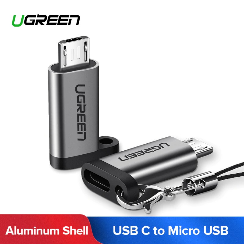 Đầu chuyển đổi cổng Micro USB sang Type-C cho điện thoại Huawei Xiaomi Samsung