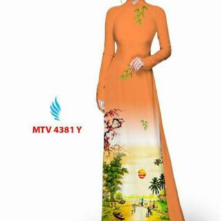 Vải áo dài in 3D