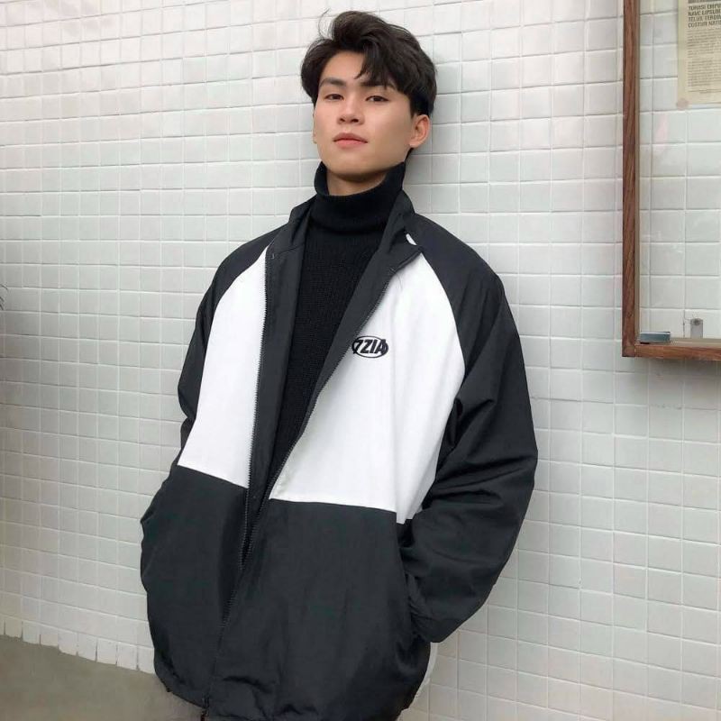 ÁO KHOÁC DÙ BOMBER NAM NỮ FORM ULZZANG IN LOGO "7ZIA" - TD TEENSHOP