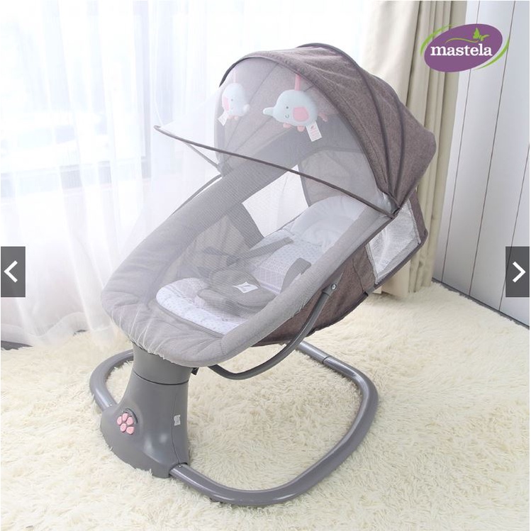 Ghế bập bênh điện cho bé dỗ bé ngủ  nôi sơ sinh giường nôi trẻ em ghế tựa ghế tựa cho bé 0-3 tuổi