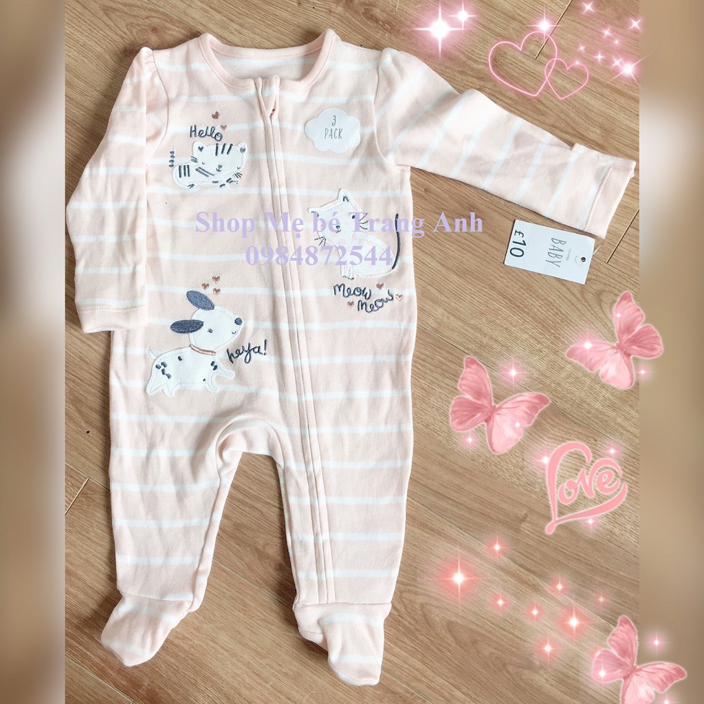 Body Sleep cho bé - Sleep Suit - Body vớ cho bé yêu !!!Hàng xuất dư loại A!!!