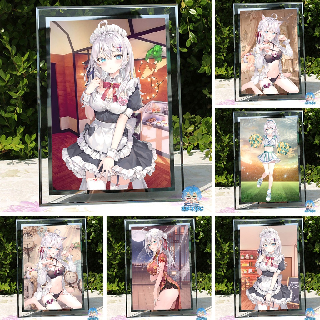 Khung kính A4 Arya-san bàn bên thi thoảng lại thả thính tôi bằng tiếng Nga (1) - để bàn by 2D Tộc Shop