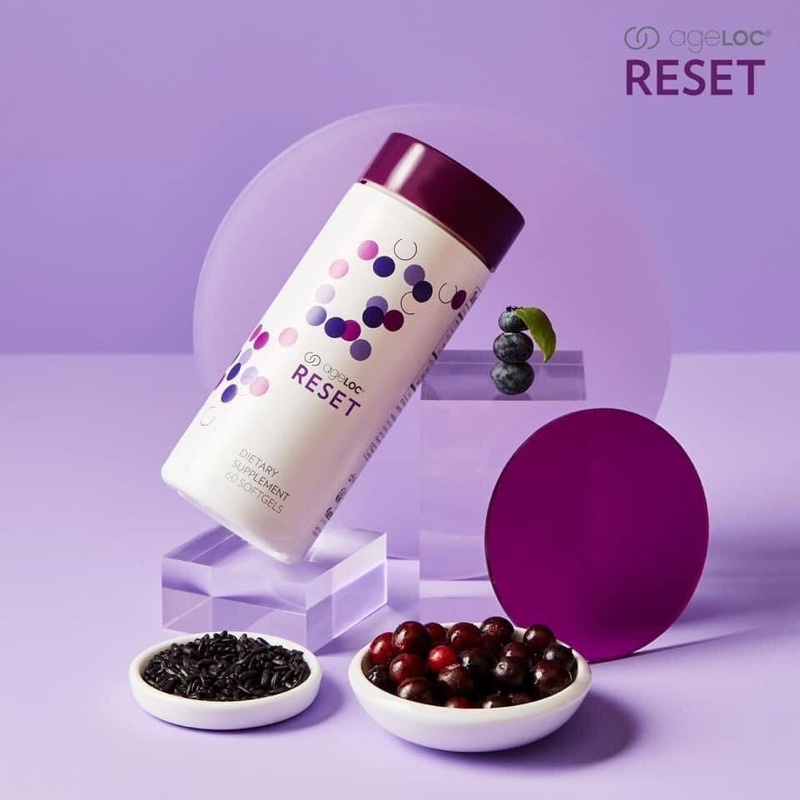 Viên trẻ hoá ageLoc Reset Nuskin - lọ 60 viên - date công ty