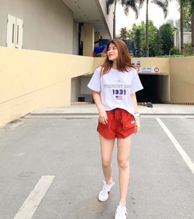 Áo thun basic vintage siêu xinh