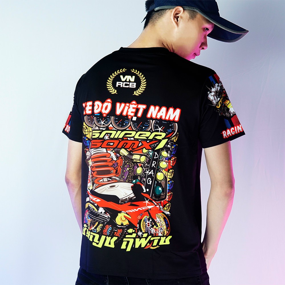 Áo Thun Xe Độ Việt Nam , Uma Racing Nhiều Mẫu Bảo Hành Lỗi 1 Đổi 1