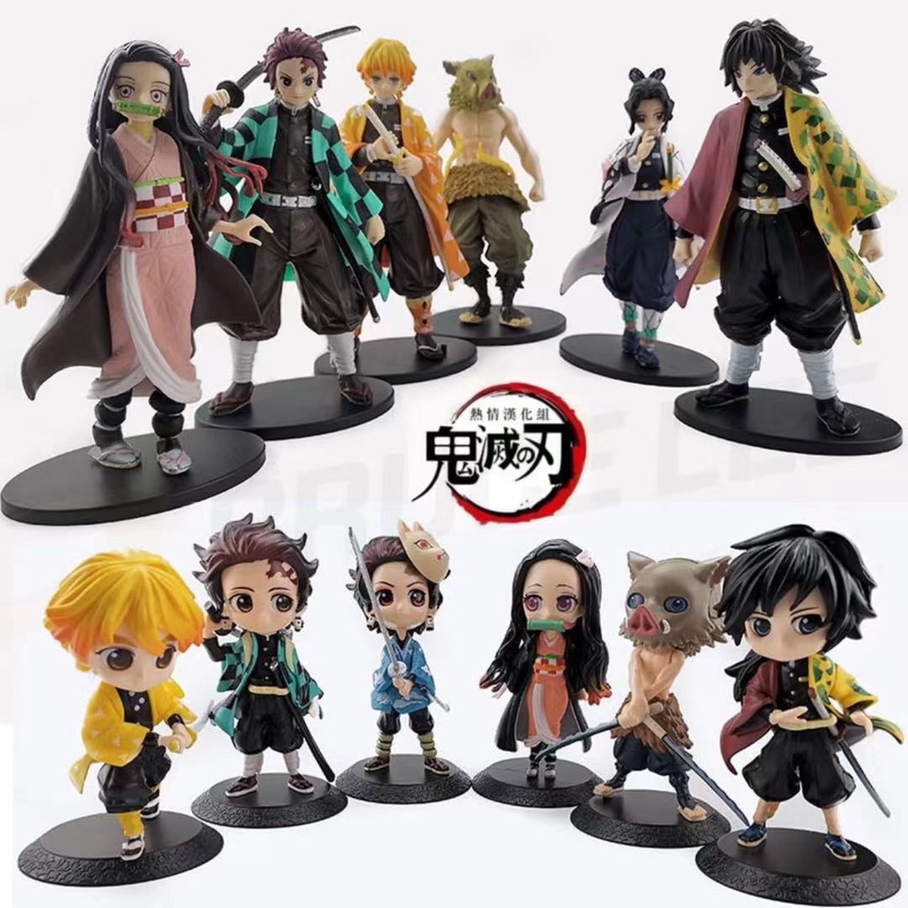 Mô hình Kimetsu No Yaiba figure Demon Slayer Kamado Tanjirou cao 16 cm- figure thanh gươm diệt quỷ